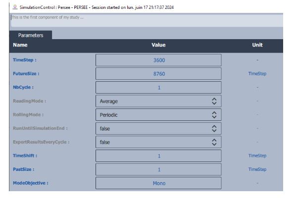 SetParameters